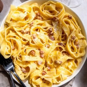 Tagliatelle Carbonara